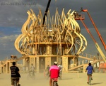 Burning Man Temple 2009